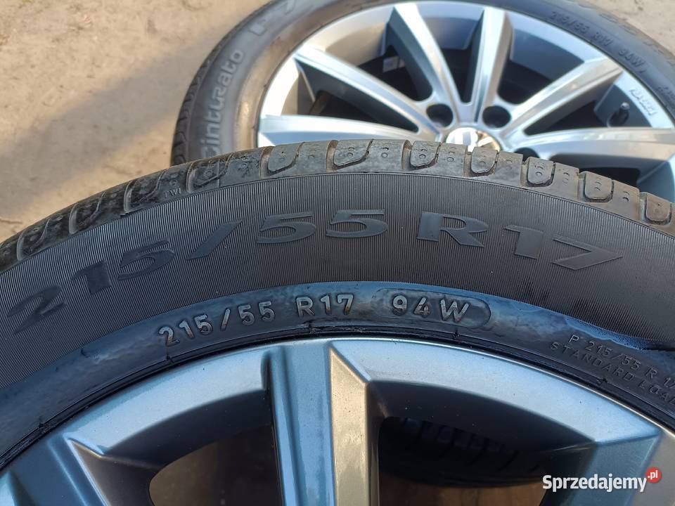 Sprzedam komplet kół letnich VW Passat B8 5x112 mazowieckie Ostrołęka