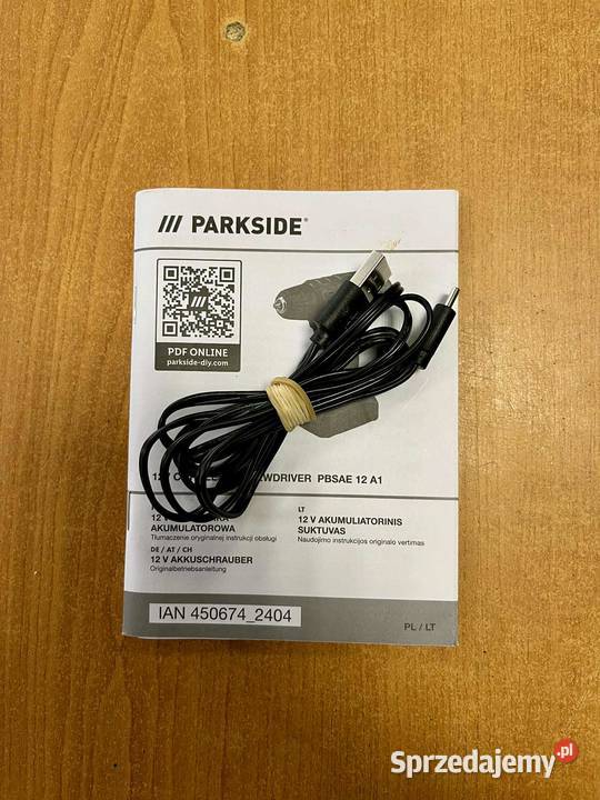 Wkrętarka Parkside zasilanie akumulatorowe 12 V Elbląg