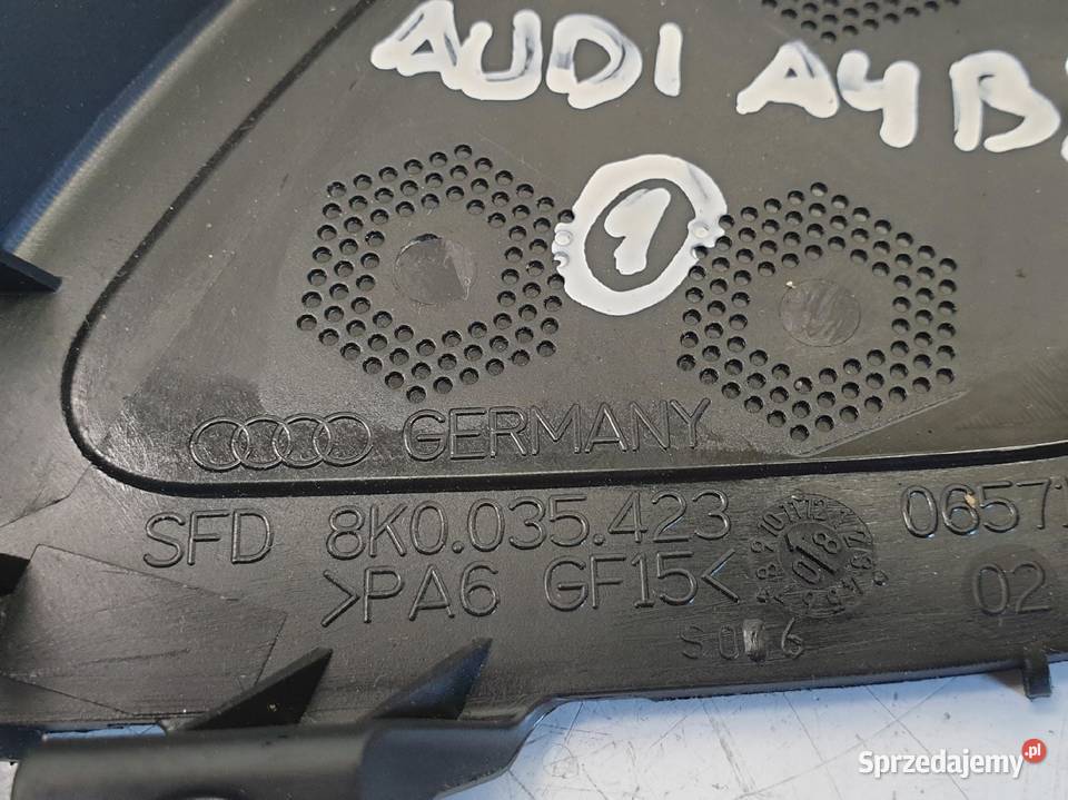 Audi A4 B8 KRATKA GŁOŚNIKA lewy przód 8K0035423 lubelskie Rudka