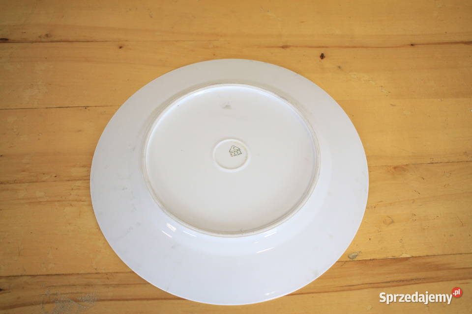 Talerz porcelana KLASYCZNA Ćmielów inny kolor Pszczyna