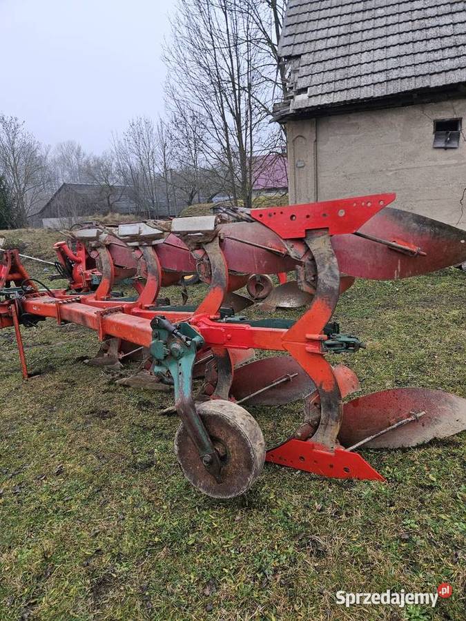 Pług Kverneland 4 skibowy obrotowy na resorze Mońki sprzedam