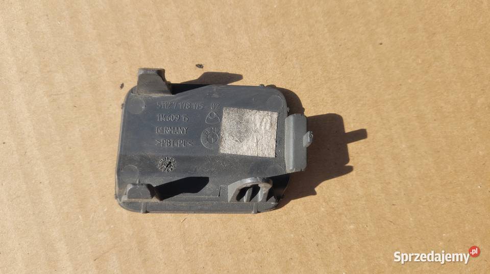 BMW 5 E60 LIFT ZAŚLEPKA HAKA ZDERZAK TYŁ Pozostałe Ruda Śląska