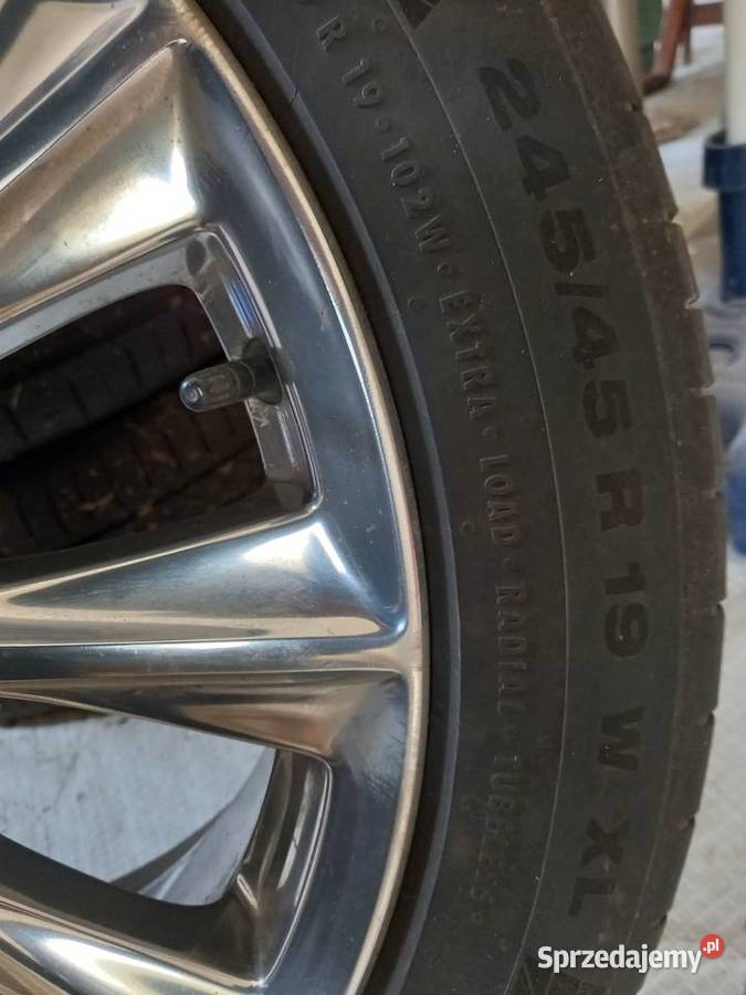 Koła letnie ContiSportContact 24545 R19 W102 na