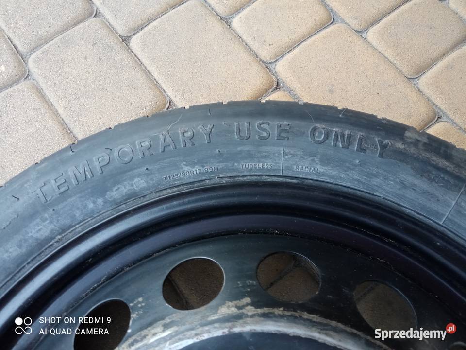 Koło dojazdowe Volvo S80 5x108 12580R17 Oleszyce