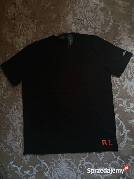Tshirt klasyczny Polo Ralph Lauren czarny Białystok