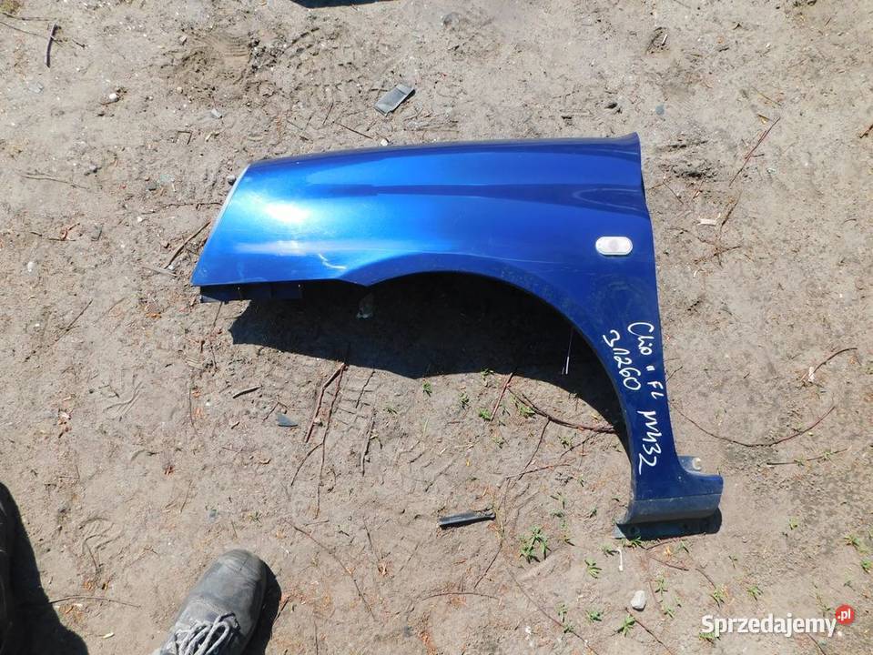 clio II FL błotnik kolor NV432 31260 WYSYŁKA osobowe śląskie Żory sprzedam