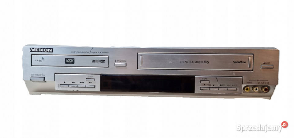Medion Video i DVD 6 głowic MD 9034 MD9034 Międzychód