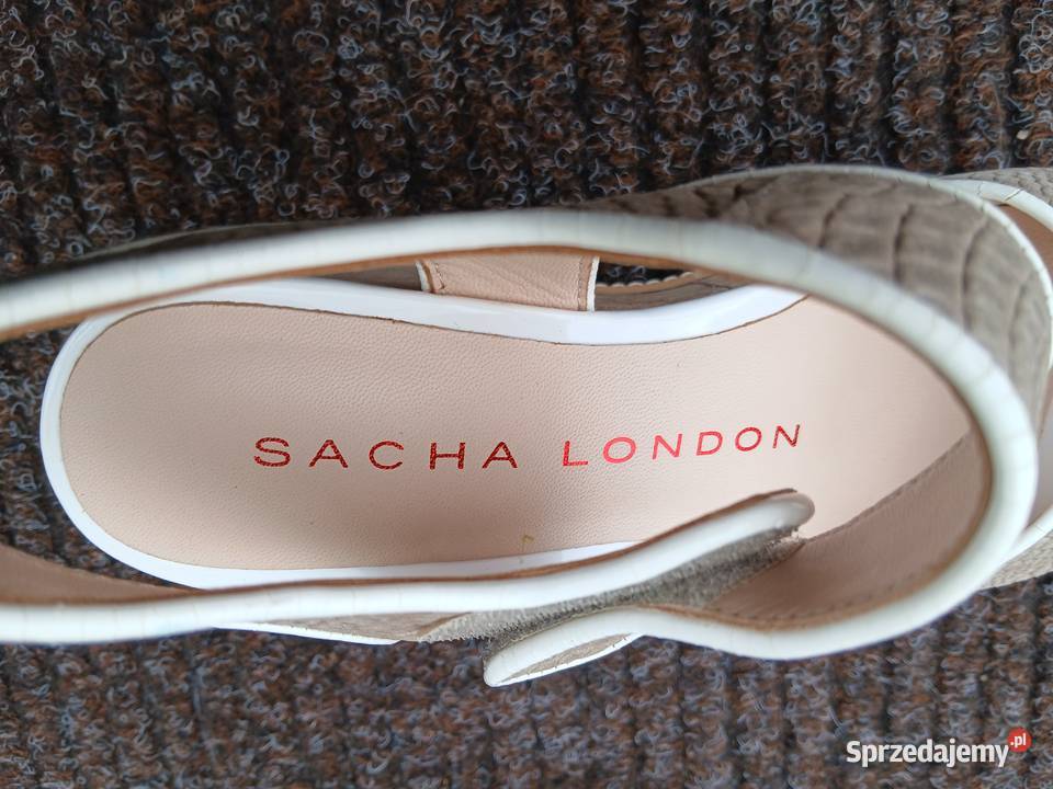 36 sandały damskie na koturnie 9 Sacha London Szczerbice sprzedam