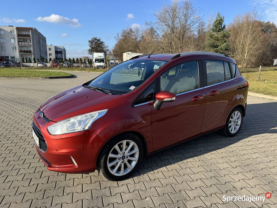 Ford B 10 BENZYNA Klimatronik Nawigacja Tempomat B-MAX Motoryzacja Konin