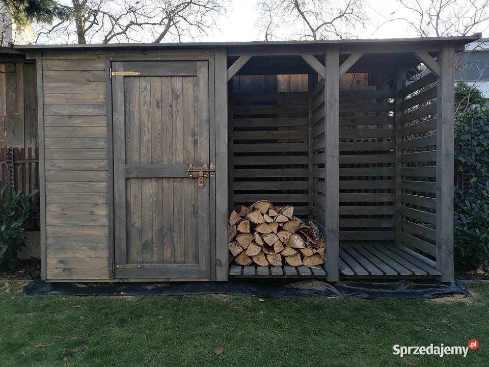 Drewutnia 2 x 11m domek narzędziowy 15 x 11m śląskie Kalety