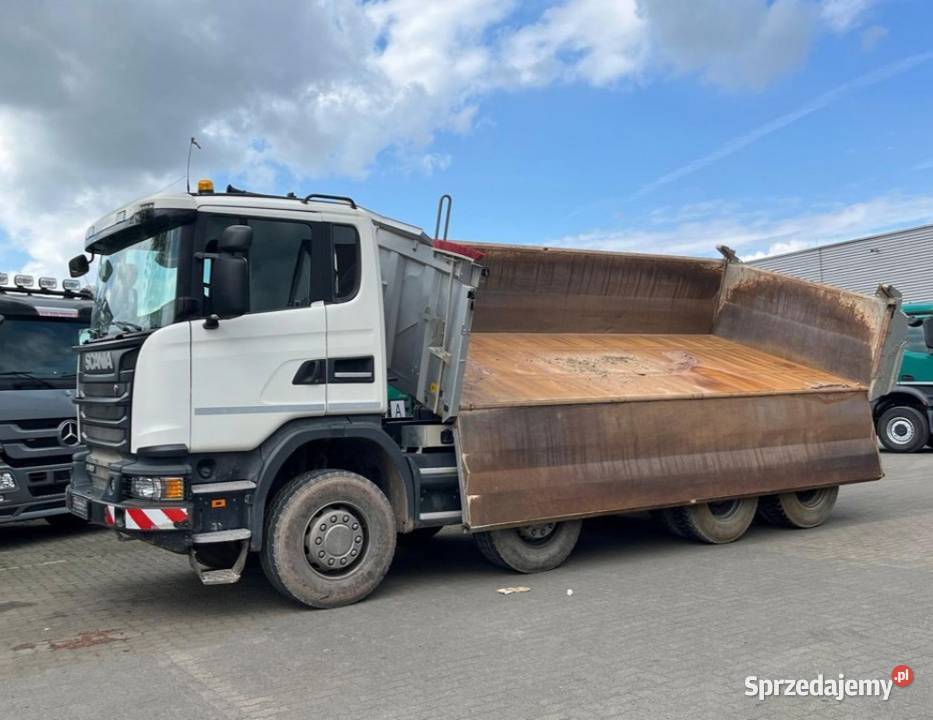 Wywrotka 4 osiowa 8x4 Scania automatyczna Warszawa