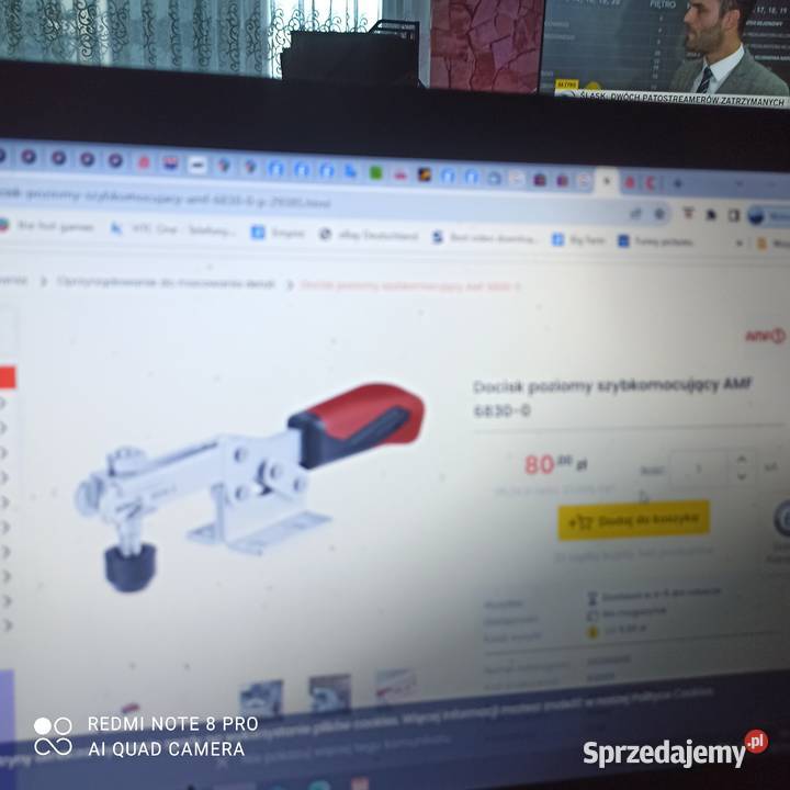 Zacisk Docisk AMF 68302 Nowy Tomyśl
