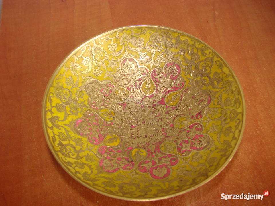 mosiężna orientalna miseczka Pruszcz Gdański