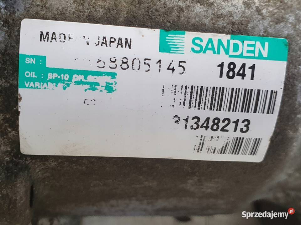 SPRĘŻARKA KLIMATYZACJI Volvo V70 III 16 D D2