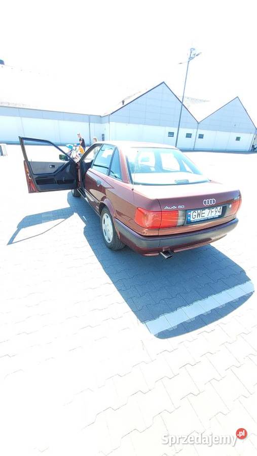 Sprzedam Audi 80 B4 2o E 1992 benzyna LPG światła przeciwmgielne