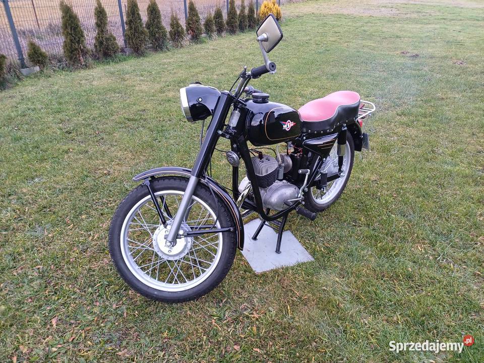 Wsk 125 m0664 Zabytek 1966r wfm shl Kalwaria Zebrzydowska