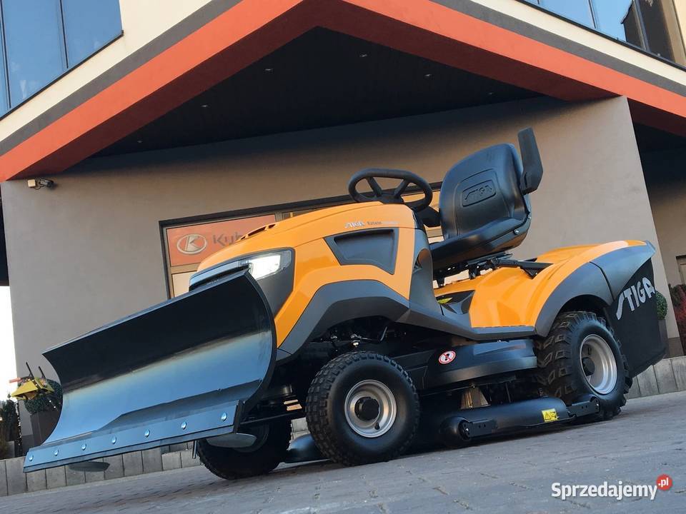 Pług śnieżny do traktorów Stiga Castelgarden