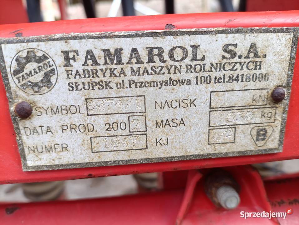 Siewnik famarol Nowy Staw