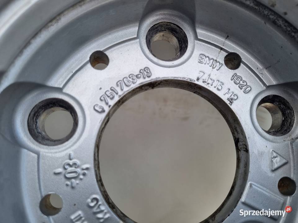 BMW E39 KOŁO ZAPASOWE zapas FELGA 22560 R15 Rudka