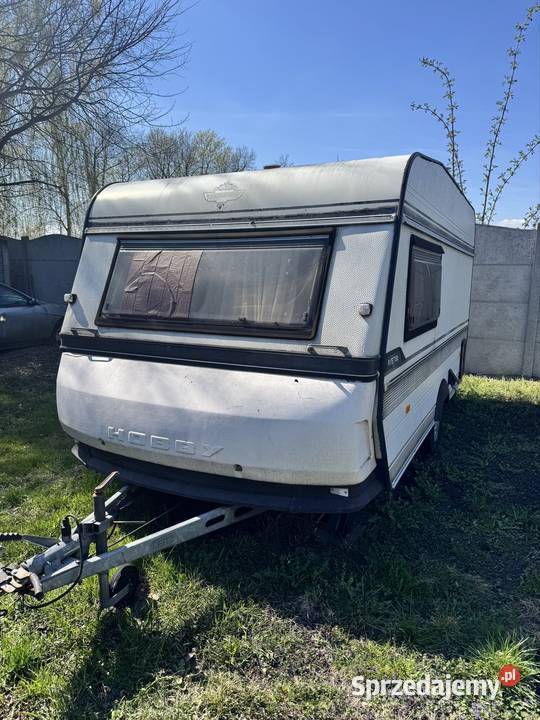 Przyczepa kempingowa hobby zarejestrowana kujawsko-pomorskie Kruszwica