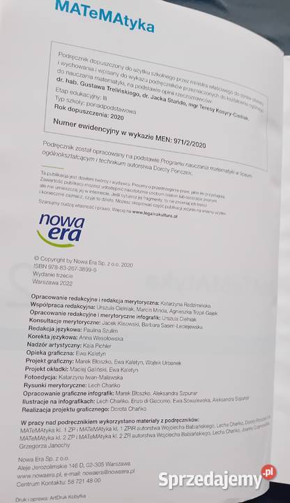 Matematyka 2 Podręcznik LO i technikum Koźminek