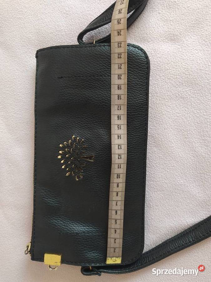 Torebka Mulberry czarna skorzana Dębica