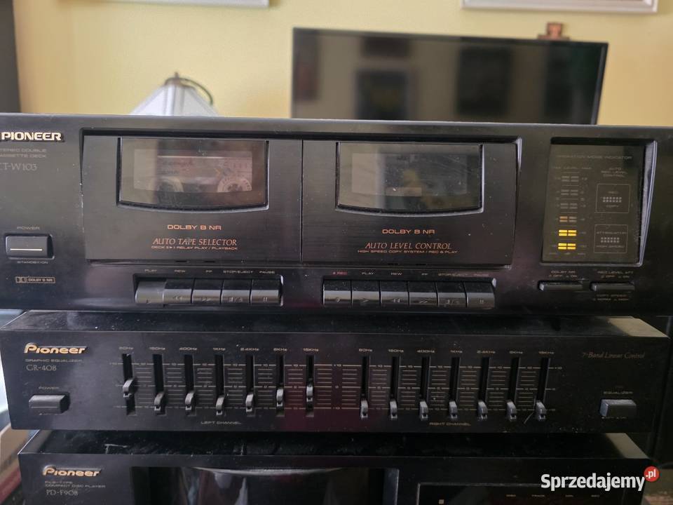 Pioneer wieża zasilanie 110v Audio Łomża