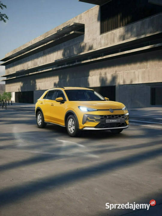 Volkswagen TRoc Trend 15 eTSI 116 DSG Zamów już światła przeciwmgielne T-Roc Łódź