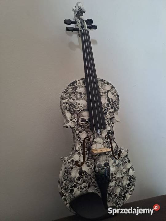 SKRZYPCE 44 SKULLS DESIGN FULL SET skrzypce Wrocław