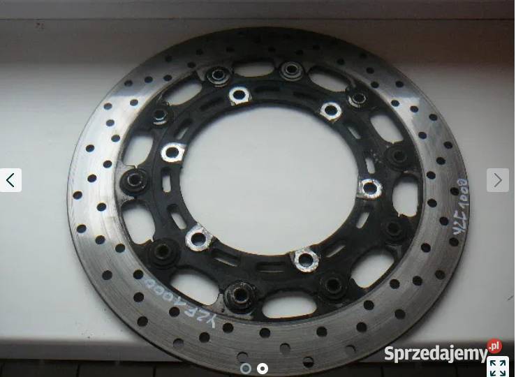 tarcza hamulcowa przód Yamaha YZF 1000 wielkopolskie Ostrów Wielkopolski sprzedam