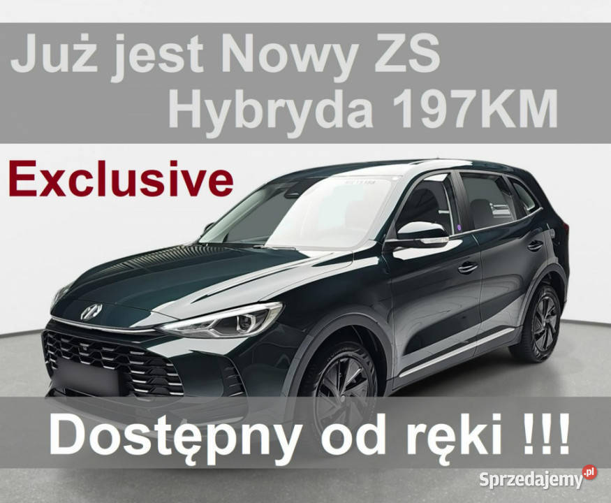 MG ZS Nowy ZS Exclusive Hybryda 197 Kamera 360