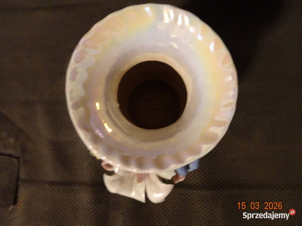wazon ceramiczny perłowy lata 90te mazowieckie Warszawa