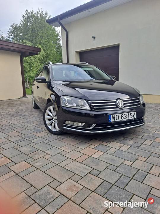 VW Passat B7 kombi 20TDI 170 DSG 4motion elektrycznie ustawiane fotele Passat mazowieckie Rzekuń