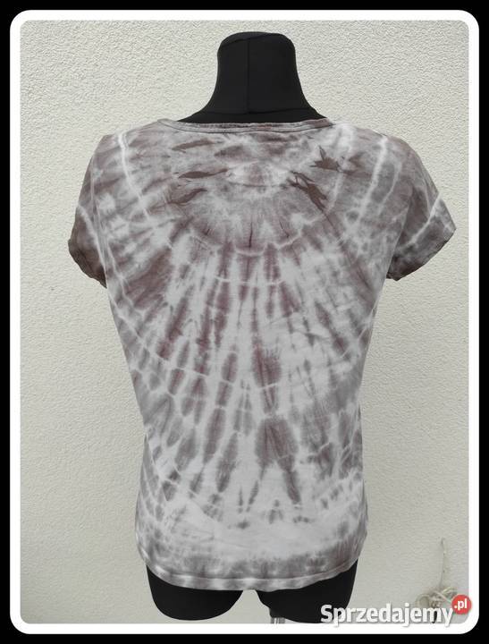 Klasyczna bluzka tshirt rozmiar 40 L 100 bawełna Inny wzór Płock