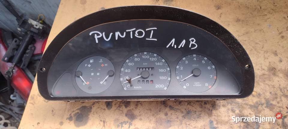 FIAT PUNTO I 9399r licznik zegary 11 osobowe Kielce