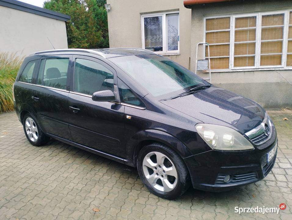 Opel Zafira B 18 Gaz 2006 nieuszkodzony Łask sprzedam