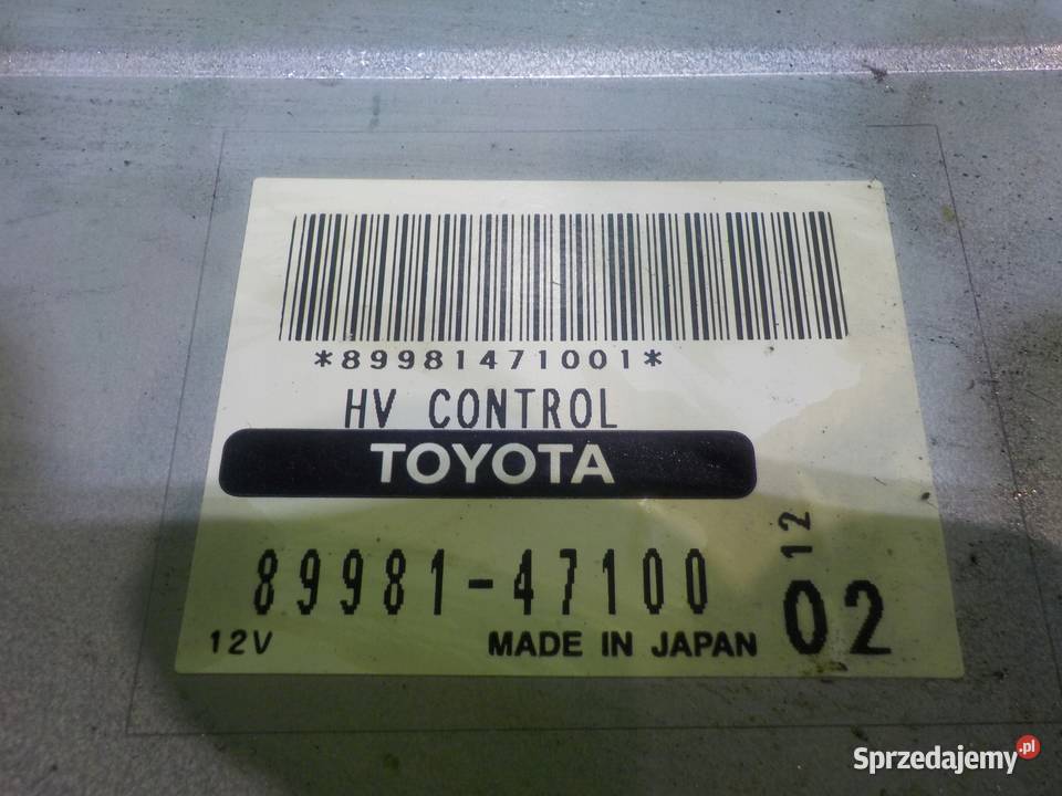 TOYOTA PRIUS II 15 VVTI 04r 5D modul sterownik Suków sprzedam