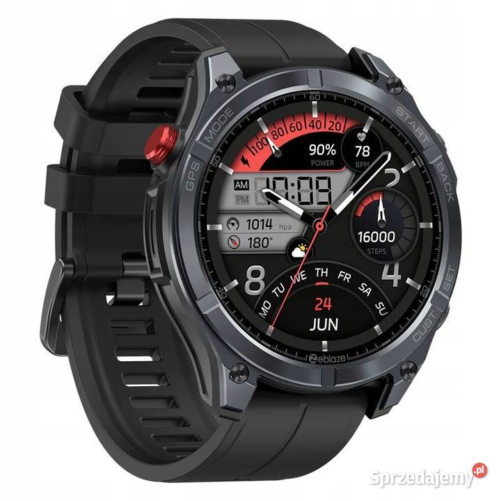 Smartwatch ZEBLAZE STRATOS 4jeden z najlepszych mazowieckie Warszawa sprzedam