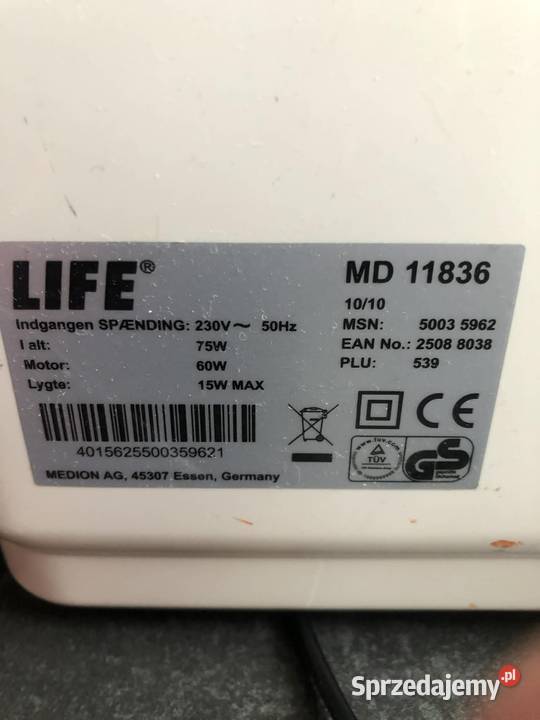 Maszyna do Szycia Life MD 11836 zachodniopomorskie Szczecin