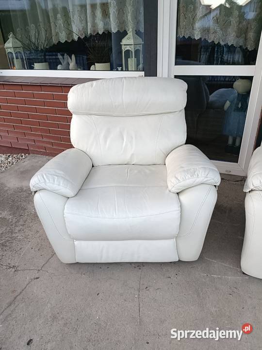 Sprzedam wypoczynek 311 ze skóry Konin sprzedam