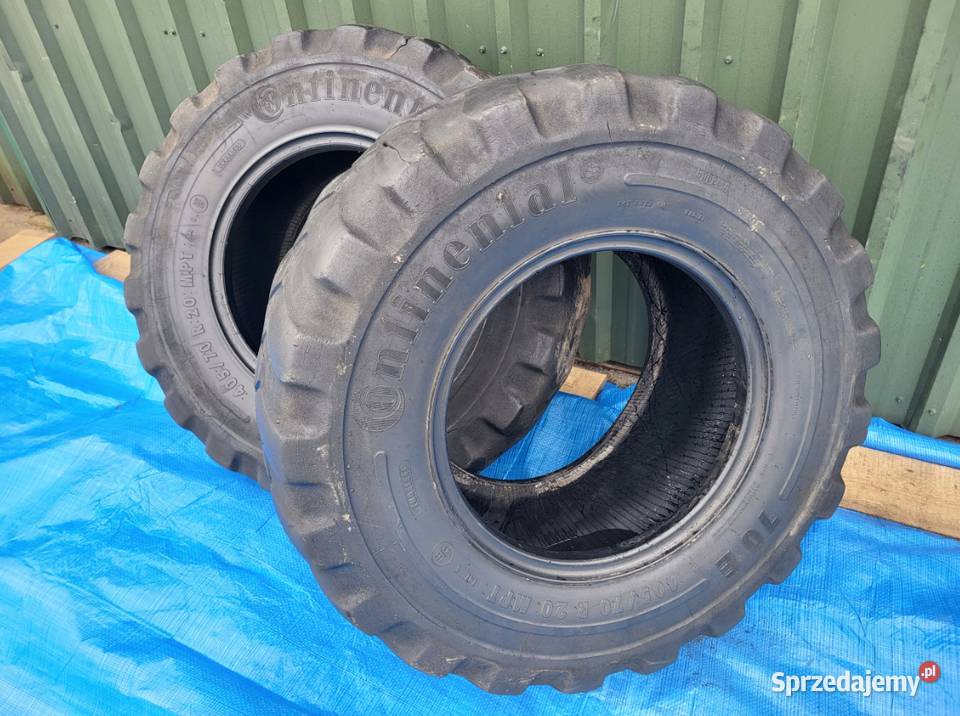 OPONY CONTINENTAL 40570 R 20 70 E MPT 40570R20 nieuszkodzony Opony Maszyny rolnicze Szprotawa