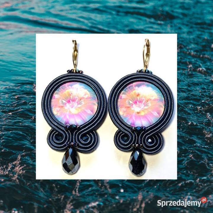 GRANATOWE OMEGI Z KWIATEM SUTASZ Warszawa