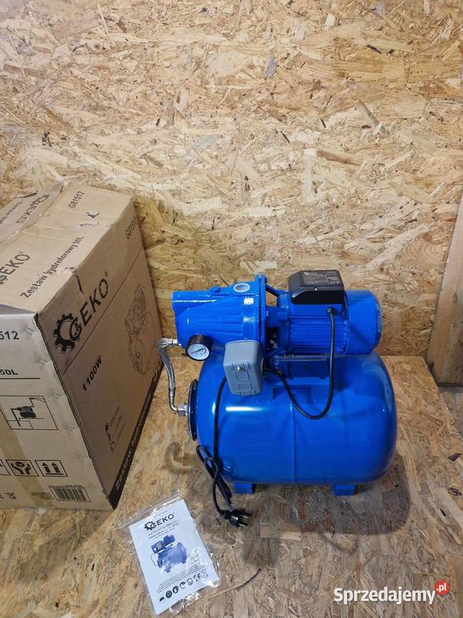 Hydrofor 50L zestaw 1100W pompa żeliwo 60Lmin Głogowa