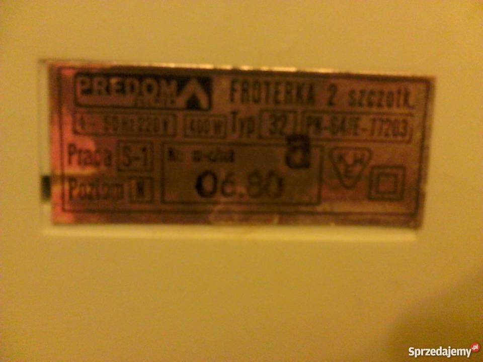 Froterka podłogowa elektryczna Predom Zelmer lubelskie Kraśnik