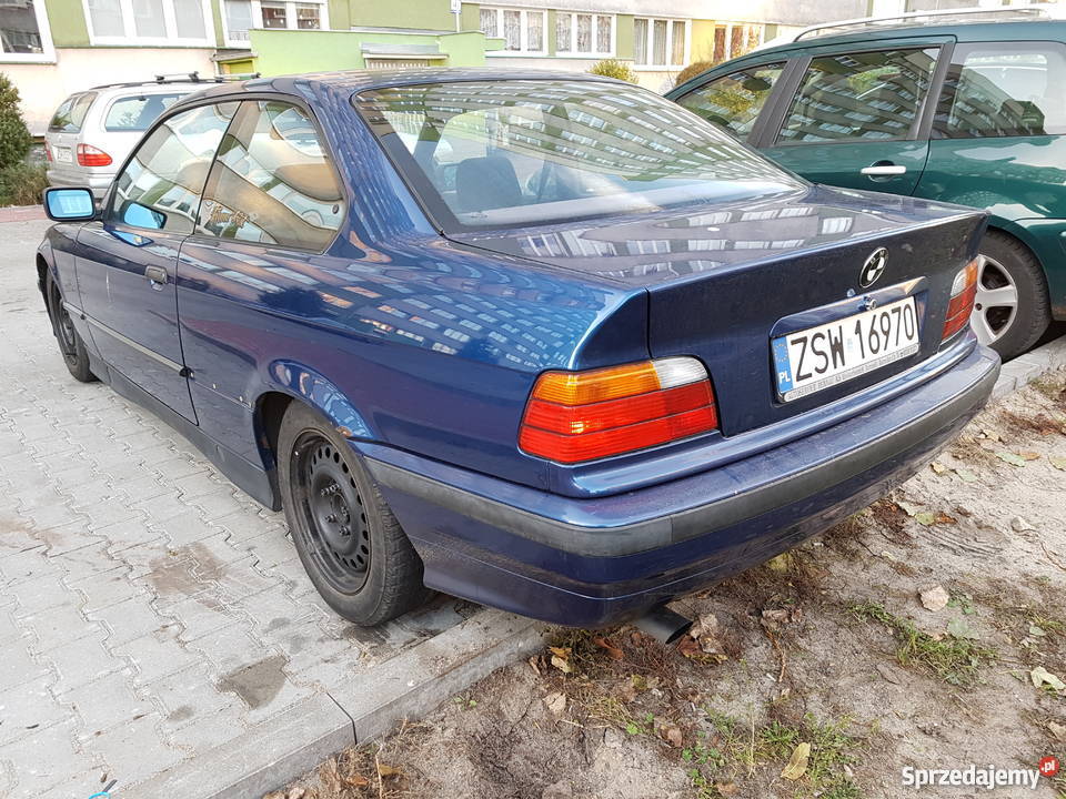 BMW E36 Coupe 320i GwintGlebaGermanDaily Seria 3 Świnoujście