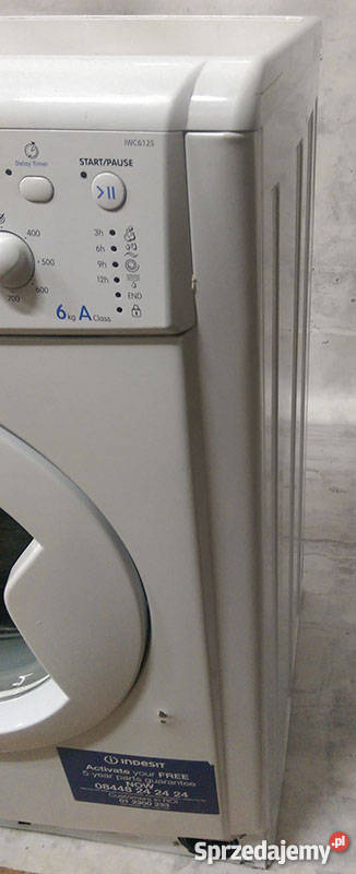 Pralka Indesit IWC 6125 12oo obr 6 małopolskie Kraków sprzedam