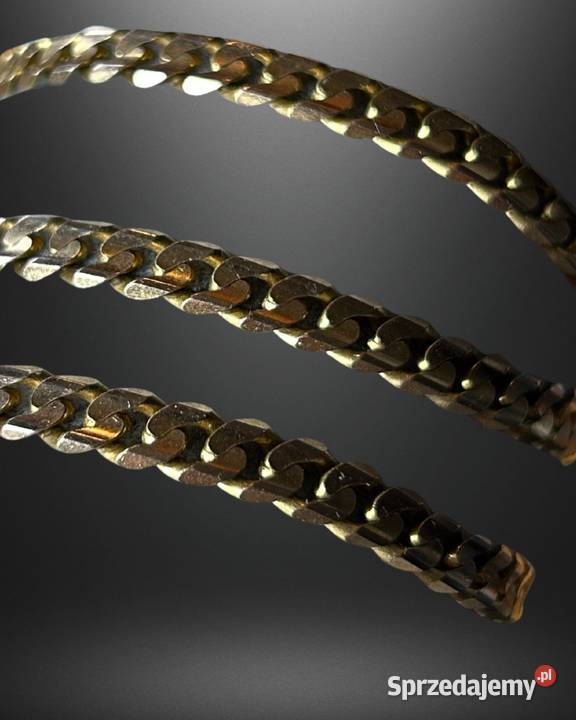 Łańcuszek złoty 14K splot Cuban 251g