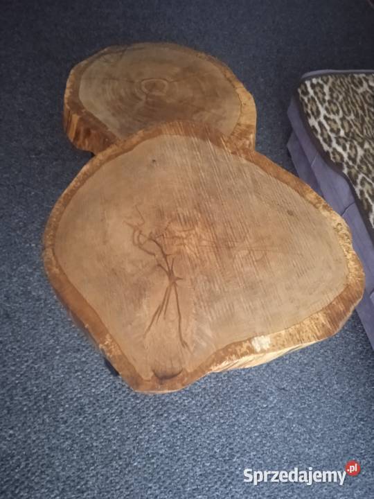 Stolik kawowy z plastra dębu Wieluń