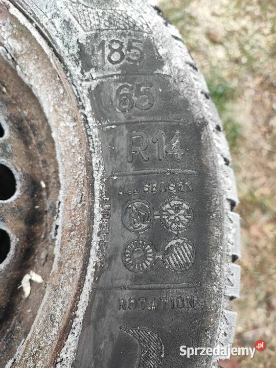 Opony wielosezonowe 1856515 z felgami wielkopolskie Sośnie