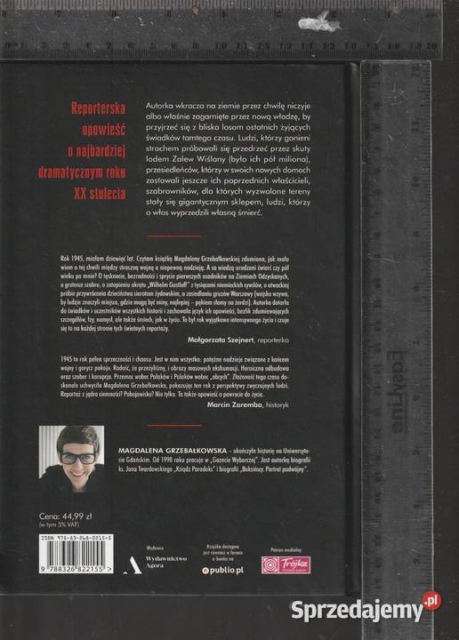 1945 Wojna i pokój Magdalena Grzebałkowska Pruszków